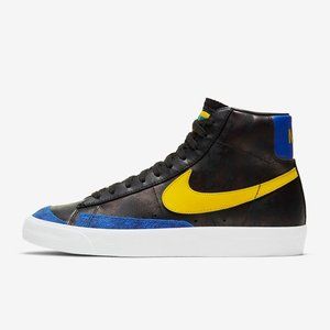 NIB Nike Blazer Mid 77 Vntg Black/Royal Blue/Speed